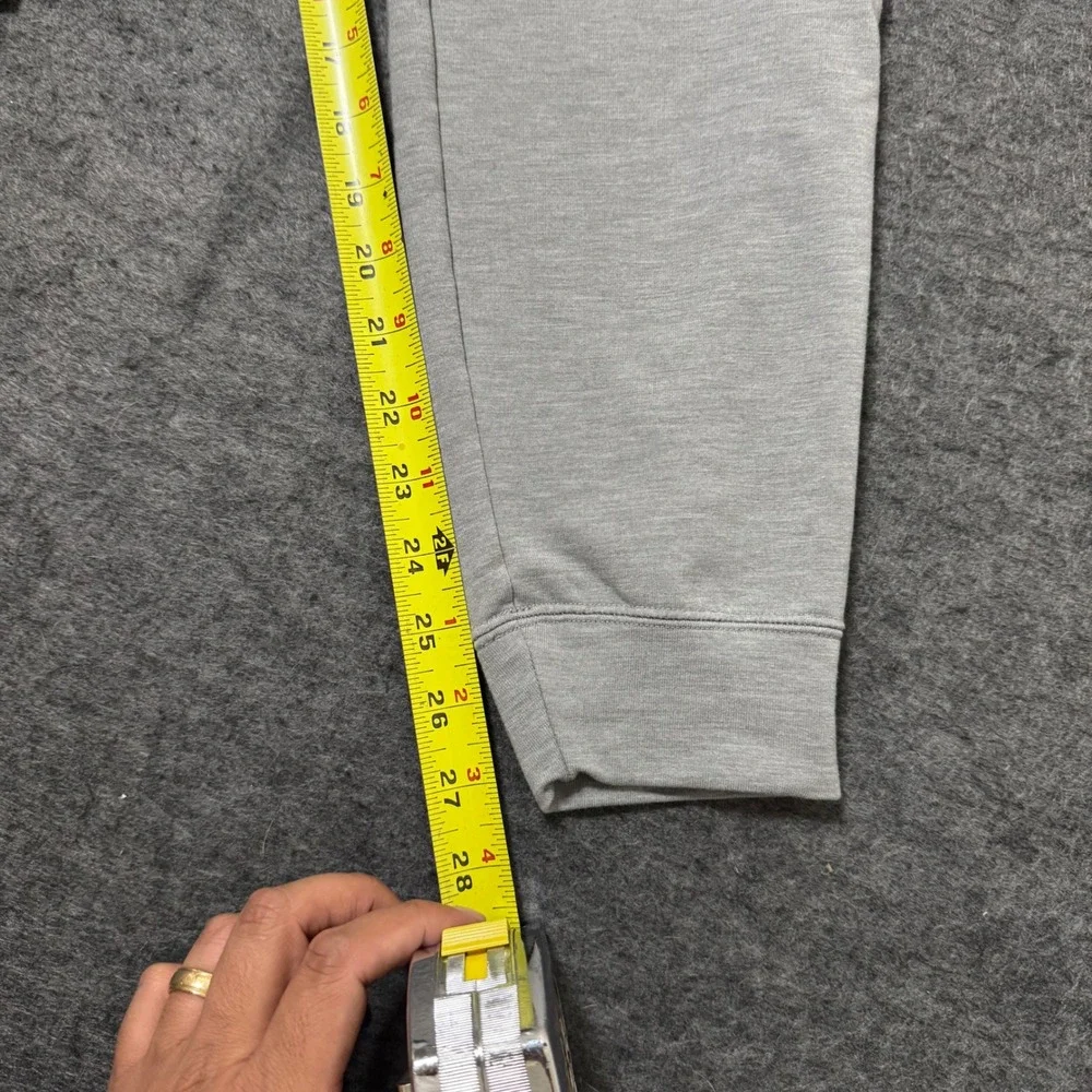Nike Yoga Dri-FIT Gray Joggers Womens XS DM7037-073 Heathered Sweatpants